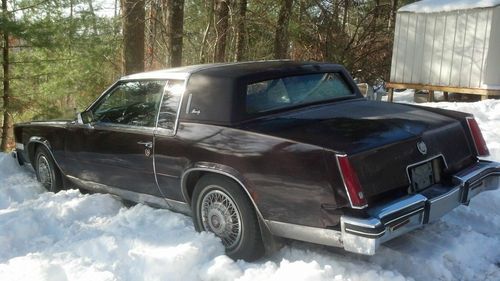 1985 cadillac eldorado biarritz touring coupe 2-door 4.1l