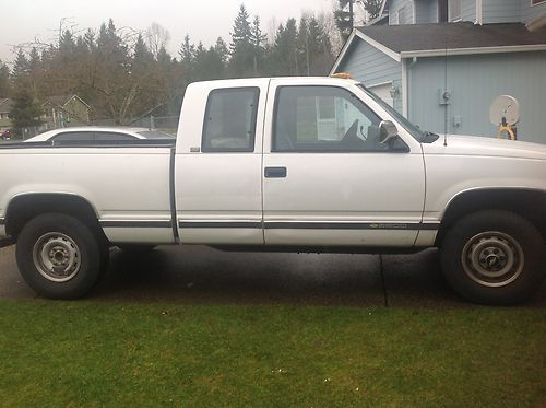 1992 chevrolet k2500 silverado extended cab pickup 2-door 5.7l