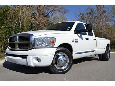 2007 dodge ram 3500 quad cab laramie diesel dually