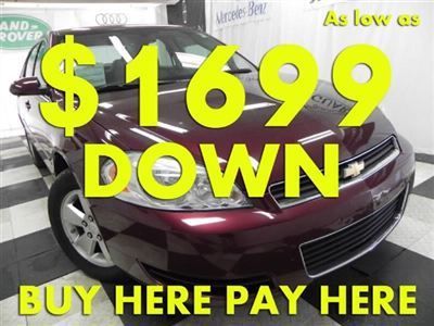 2007(07) impala we finance bad credit! buy here pay here low down $1699 ez loan
