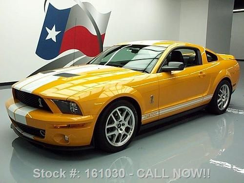 2008 ford mustang shelby gt500 svt cobra shaker 1000 7k texas direct auto