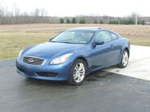 2009 infiniti g37x 2 dr, awd, nav, bluetooth,