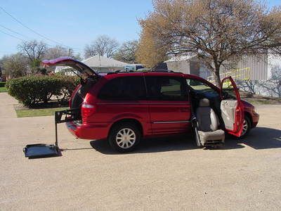 Lxi handicap wheelchair scooter van transfer assist turney chair lift leather
