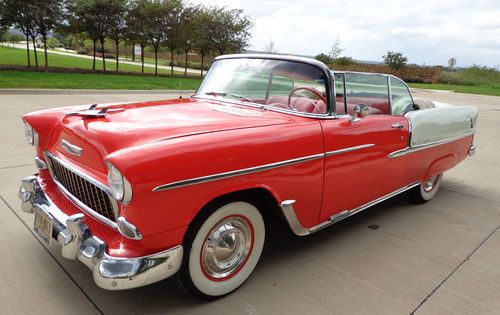 1955 chevrolet belair bel air convertible