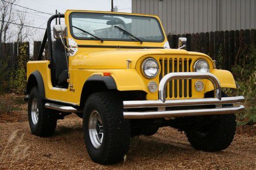 Restored jeep cj7.