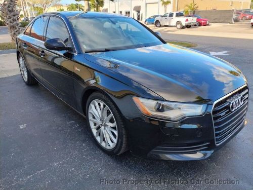 2012 audi a6 4dr sedan quattro 3.0t premium plus clean carfax f