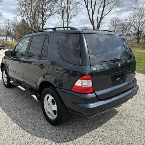 2004 mercedes-benz m-class 3.5l low 25k miles 1 owner 4wd suv loaded!!