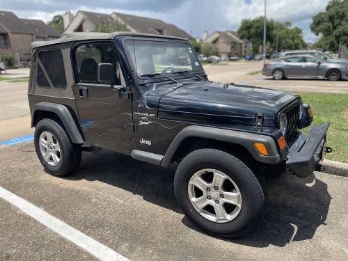 2000 jeep wrangler sport