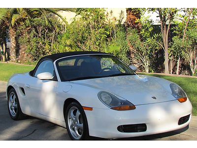 2000 porsche boxster cabriolet pre-owned one owner clean must sell