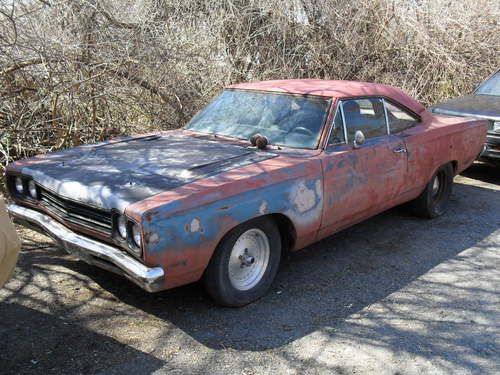 1969 plymouth roadrunner street strip dana project drag race fender tag