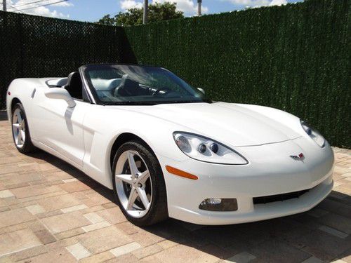 12 chevy vette convertible gm certified automatic full warranty very clean fla