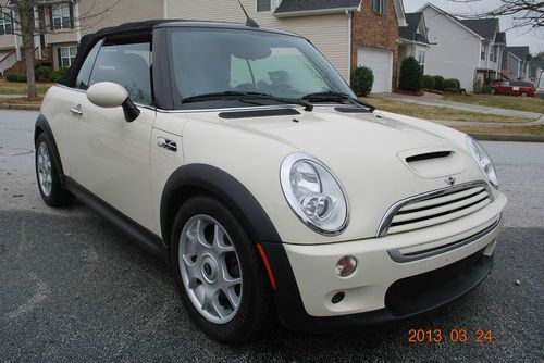 2007 mini cooper s convertible 2-door 1.6l