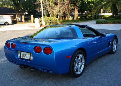 Two owner low mileage beauty - 1998 chevrolet corvette - 58k orig  miles