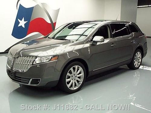 2010 lincoln mkt 7-pass pano sunroof rear cam 20's 38k! texas direct auto