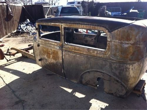 1931 ford model a sedan body heater model rat rod hot rod either way 3" chop