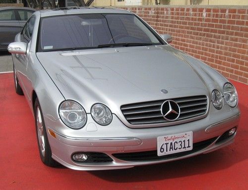 2005 mecedes benz cl-500  show room, very low mileage. xlant condition