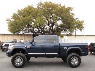 Lifted heated leather laramie chrome rev cam navigation 5.9l cummins diesel 4x4