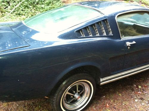 1966 ford mustang fastback 289 manual transmition nice project!!!!