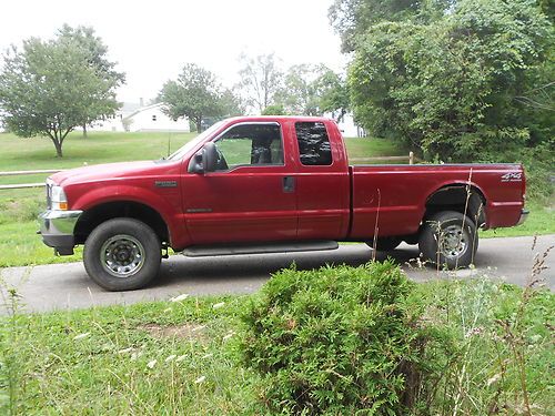 2002 ford f-250 xlt 7.3 diesel regular cab 8 foot box