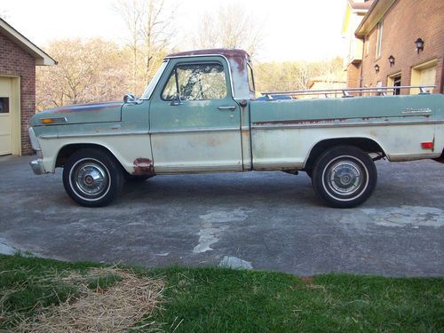 1969 ford f-100 ranger pickup truck