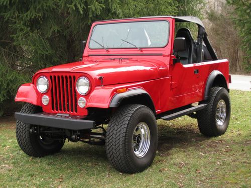 1985 jeep cj7 beautifully restored pristine condition runs perfectly!