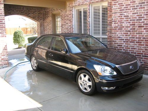 2004 lexus ls430 - extremely low mileage - like new - pristine -