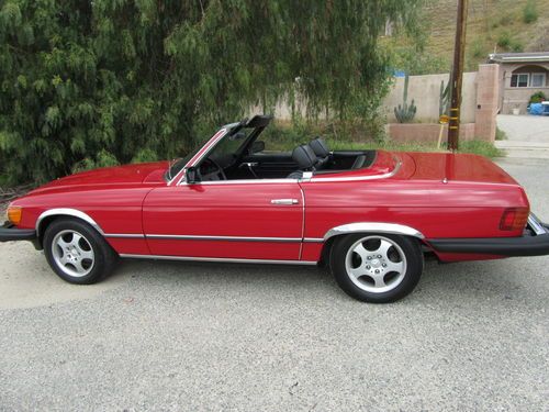 1983 mercedes 380 sl cabrio