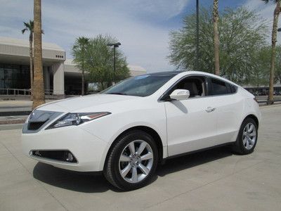 2010 awd white v6 leather navigation sunroof miles:27k