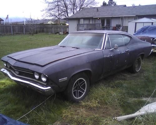 1968 chevelle ss 396 4 speed project  - no reserve