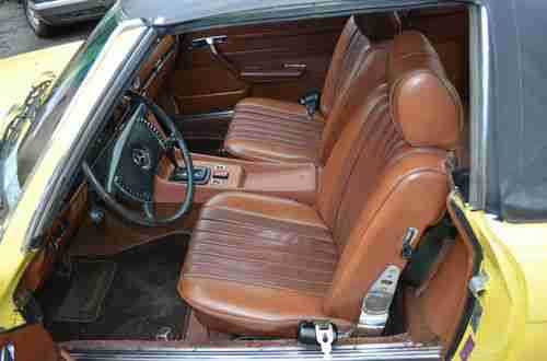 1972 Mercedes benz 450sl convertible 2 tops excellent condition, image 3