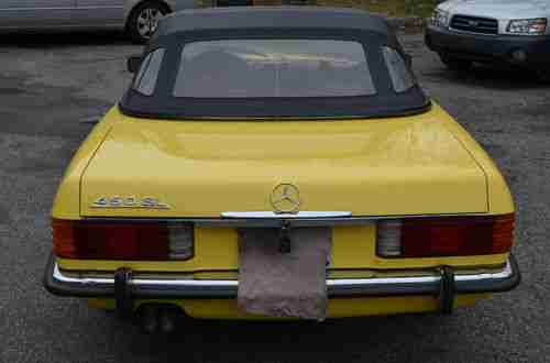 1972 Mercedes benz 450sl convertible 2 tops excellent condition, image 11