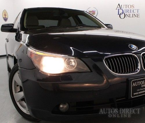 We finance 2006 bmw 525i prempkg navi clean carfax lthrhtdsts mroof warranty cd