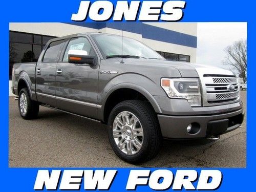 New 2013 ford f-150 4wd supercrew platinum msrp $52650