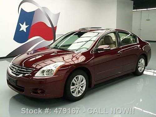 2010 nissan altima 2.5 sl sunroof htd leather 37k miles texas direct auto