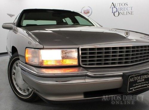 We finance 1996 cadillac deville 4.6l 63k 1 owner lthr clean carfax pwrhtdsts