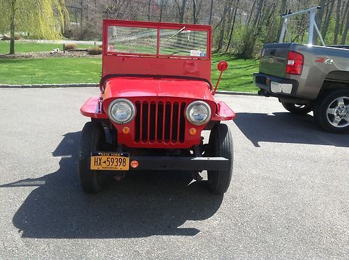 1946 willys jeep 4 cyl flat head four wheel drive all original