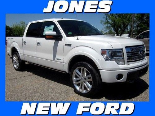 New 2013 ford f-150 4wd supercrew limited ecoboost msrp $55150