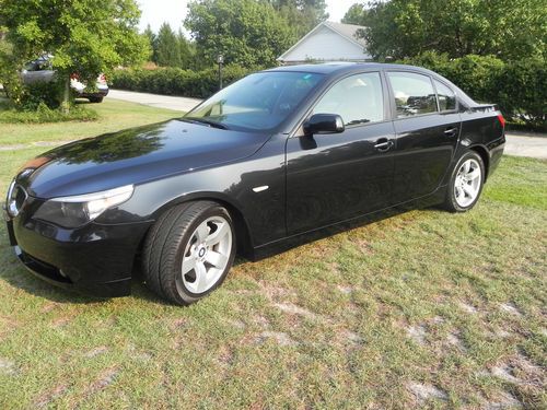 2007 bmw 525i base sedan 4-door 3.0l