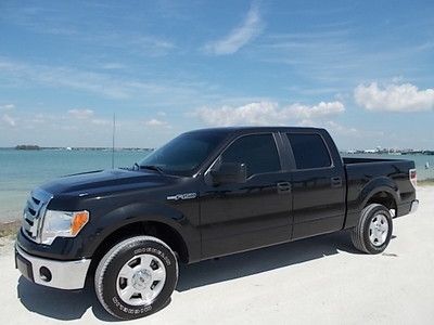 12 ford f-150 xlt supercrew - clean one owner florida truck - full fact warranty