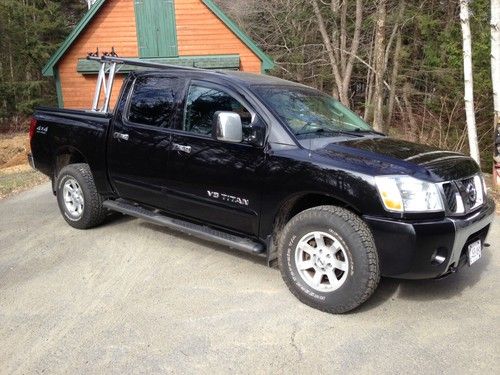 2007 nissan titan le crew cab pickup 4-door 5.6l