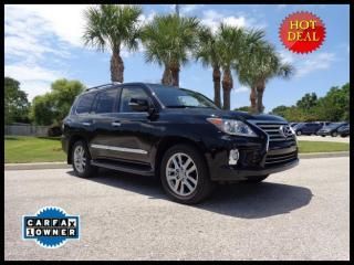 2013 lexus lx 570 luxury pkg/navigation/dual rear dvd/mark lev &amp; more! $ave