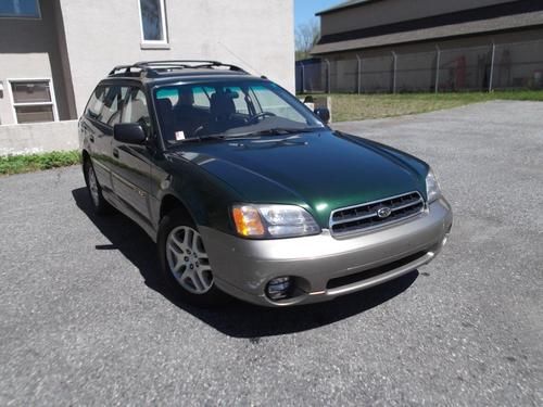 2000 subaru outback  wagon 4-door 2.5l, no reserve auction