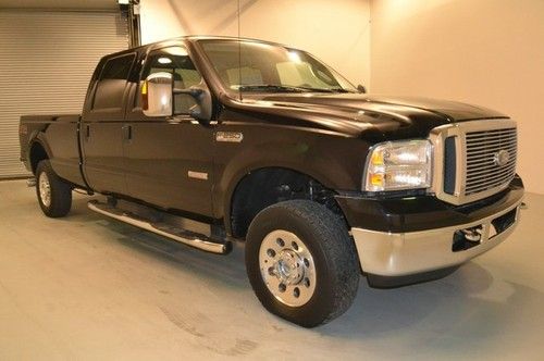 Ford f-250 fx4 4x4 v8 6.0l diesel super duty crew  power heated leather keyless