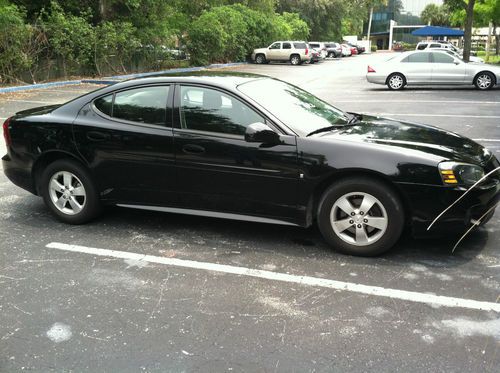 2007 pontiac grand prix base sedan 4-door 3.8l black excellent condition