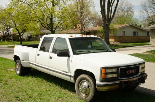 1998 gmc c3500 sierra sl crew cab pickup 4-door 6.5l