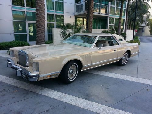 1979 lincoln continental mark v, cartier