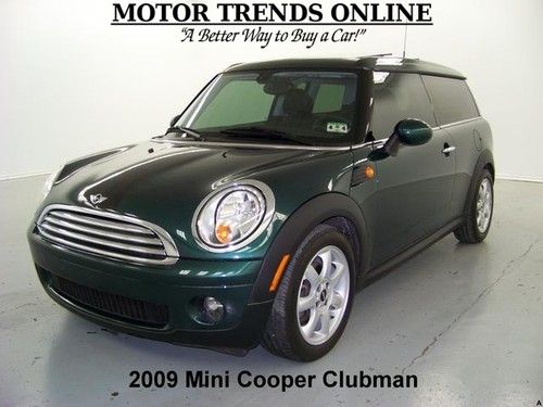 Clubman dual sunroof auto paddle shift media input 2009 mini cooper clubman 18k