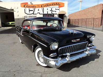 1955 chevrolet bel air sport coupe - cci platinum award winner - las vegas