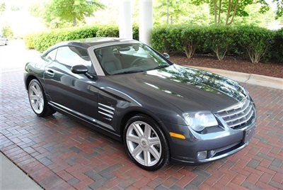2007 chrysler crossfire limited coupe 57,000 miles automatic gray we take trades