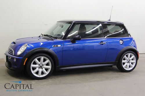 Fun! inspected 1 owner 6-speed cooper s sport pkg xenons aux in not turbo